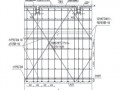 模板支撑架施工方案-模板支撑架搭设图