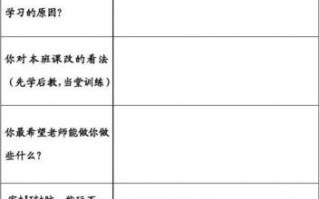 小学学情调查记录模板_小学学情调查记录模板图片