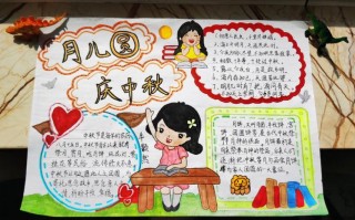 幼儿园中秋节小报模板（幼儿园中秋小报手抄报简单又好看）