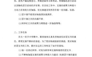 团支书学期计划怎么写-团支书学期计划模板