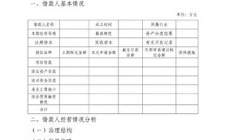  授信年终总结表格模板「授信报告范文」