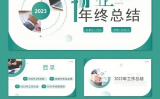 2023年物业年终总结ppt-物业年终总结ppt模板