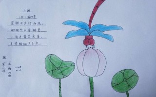 小学诗配画模板设计,小学生诗配画有哪些作品 