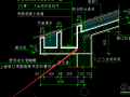 天沟挑檐板在图纸什么地方-挑檐天沟的模板支撑