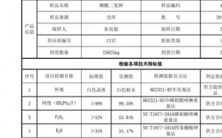 磷化液检测报告