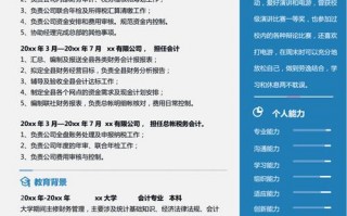 免费财务管理简历模板_财务管理简历模板免费