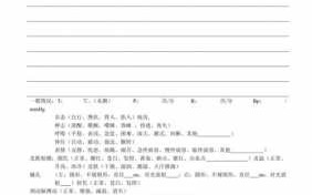 医学记录模板怎么写