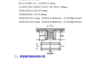 梁板模板交接处（梁板相交处模板怎么计算）