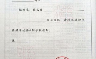 中职学生通知书模板