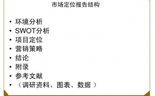  产品市场定位模板「产品市场定位分析报告」