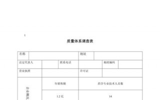 质量问题调查报告模板,质量问题调查表 