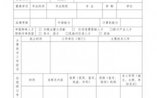  高级职称申报材料模板「高级职称审批表的填报」