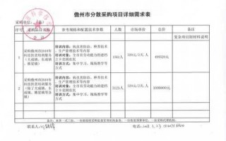  需求公示模板「项目需求公示」