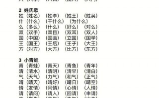 一年级下册知识点汇报模板_一年级下册知识要点