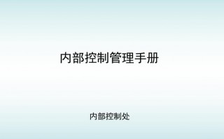 内部控制手册图片-内部控制手则模板