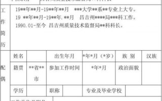  廉政简历模板「廉洁个人简介」