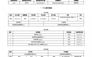 信用报告模板_信用报告模板范文