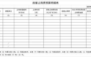 资金占用计算模板图片