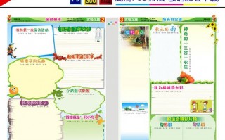 小学校园文化建设简报标题 小学文化简报模板边框