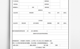 下载入职简历表格模板下载,入职简历模板电子版 