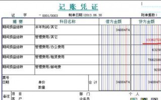 银行年终结转模板_银行年终损益结转