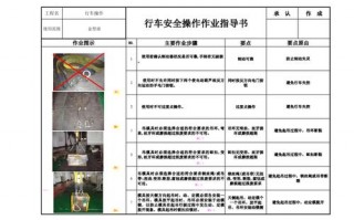 安全操作手册-安全操作指导书模板