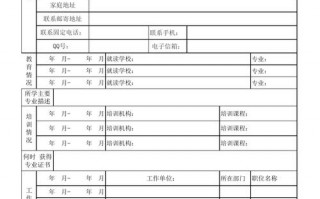 应届大学生个人简历表格-应届大学生个人简历模板下载