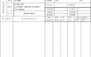 自制出口单据模板图片-自制出口单据模板