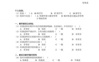  教学质量调查表模板「教学质量调查问卷调查方案」