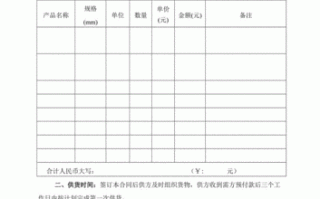  购销合同汇总表模板「购销合同汇总表模板下载」