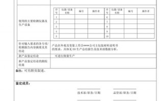 新产品鉴定意见模板,新产品鉴定流程 