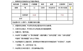 开专票需要销售合同吗 开专票的销售合同模板