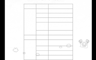 寒假计划表空白模板怎么写