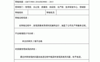  质量审计报告模板下载「质量审计报告包括哪些内容」