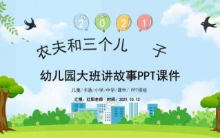 ppt儿童故事模板下载的简单介绍