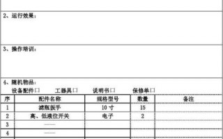 咖啡机设备验收单模板下载-咖啡机设备验收单模板