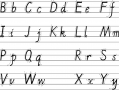 英文25个字母模板,25个英语字母怎么写? 