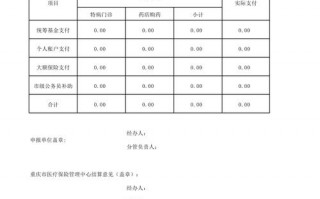 保险内部统筹模板