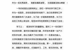 优秀团员个人总结模板怎么写-优秀团员个人总结模板