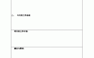 新入职工日报总结模板,新员工日报 