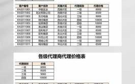 代理商渠道政策模板_渠道代理费