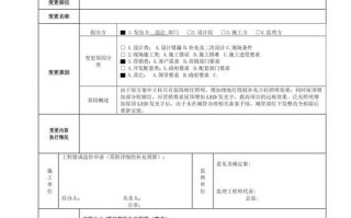 效果图图纸变更单模板（设计图纸变更单）