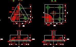 桥梁承台结构图 桥梁承台有几种模板