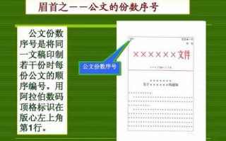 公文顺序号字体-公文顺序号模板