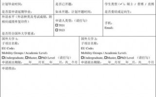  申请交换生的理由模板「交换生申请理由和留学计划」