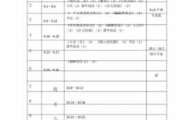 2021小学四年级语文教学进度 四年级语文教学进度表模板