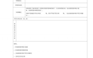公司部门审查报告模板（公司部门审查报告模板下载）