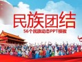 民族团结演讲ppt免费 民族团结演讲比赛的ppt模板