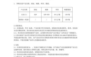 化工采购订单模板_化工采购合同范本