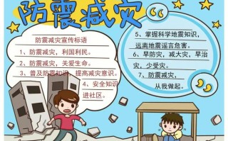  小学防震减灾小报模板「小学防震减灾小报模板图片」